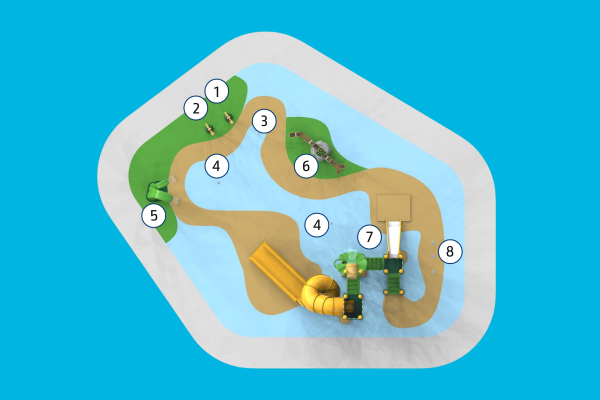 Zwembad-de-koploper-spraypark-buiten-waterspeeltuin-spetterbad-spetterplezier-plattegrond