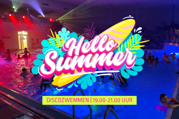Zwembad-de-koploper-discozwemmen-vrijdag-lelystad-zwemmen-zomerfeest-eindfeest-groep-8